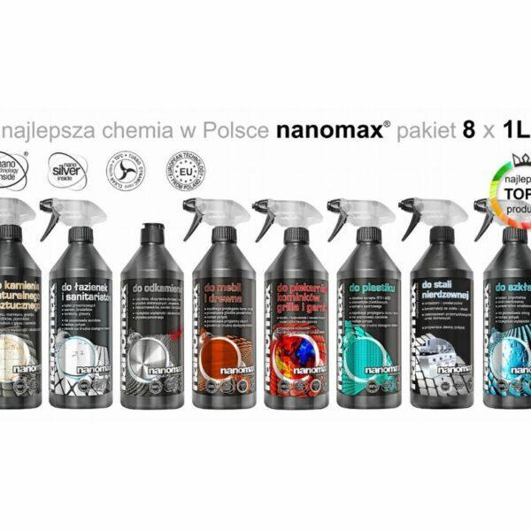 Nanomax Professional zestaw TOP-8, 8 x 1L